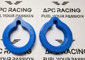Apc-brk-ln-clmp-1-1 Apc Racing Apc-brk-ln-clmp-1-1/2 Banshee Rear Swingarm Brake Line Clamp 1 1/2 Inch Tube Blue Tyson Lonestar Steller
