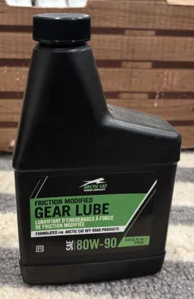 2436-864 Arctic Cat Friction Modified Gear Lube 80w-90 9.3 Fl. Oz