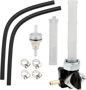 Ap-a2909 Atracypart Fuel Valve Petcock With Male Thread For 1995-2001 Harley Flst Fxst Flt Fxd