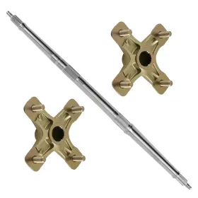 F0tk91 Bfo Rear Axle Shaft Wheel Hubs For Yamaha Raptor 660r 2002 2003 - 2005 Yfm660r