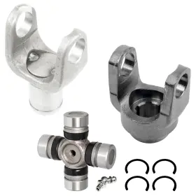54654889 Caltric Rear Propeller Shaft Yoke U-joint Fits Yamaha Grizzly 450 Yfm450fg 4x4 2007-09