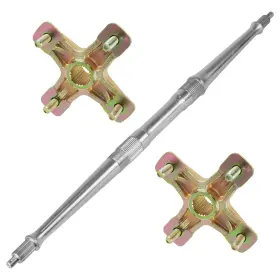 5498 Caltric Rear Axle Shaft With Wheel Hub For Yamaha Warrior 350 Yfm350x 1987 1988 1989-2004