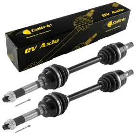 59266-0039 Caltric Ax417 Front Left And Right Cv Joint Axle For Kawasaki Mule 610 Kaf400 2005-16