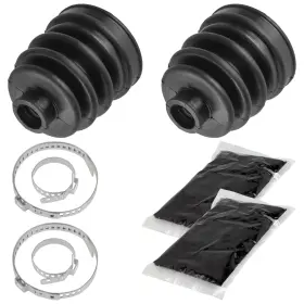Bo108 Caltric Rear Axle Inner Outer Cv Boot Kit For Polaris Hawkeye 300 4x4 2006 2007