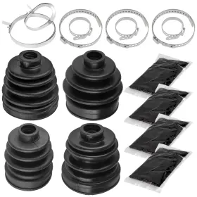 2206543 Caltric Bo109 Bo120 Bo140 Bo161 Front And Rear Axle Inner Outer Cv Boot Kit Ranger Crew 570 19-25 2208172