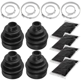 Bo119 Caltric Bo118 2 Front Axle Inner Outer Cv Boot Kit For Honda Trx420fa Trx420fpa Rancher 420