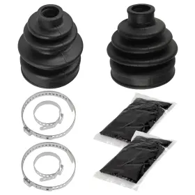 Bo130 Caltric Bo121 Front Inner And Outer Cv Boot Kit For Suzuki Kingquad 400 Lt-a400 Lt-f400 2008-24