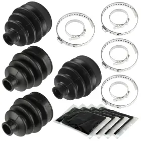 Bo154 Caltric Bo153 2 Front Axle Outer Inner Cv Boot Kit For Can-am Maverick 1000r 4x4 Xmr 2014-2017