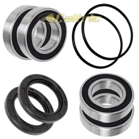 Br108aa2004 Caltric Rear Axle Ball Bearing Seal Kit For Suzuki Lt-f500f Vinson 500 4x4 2003-2007