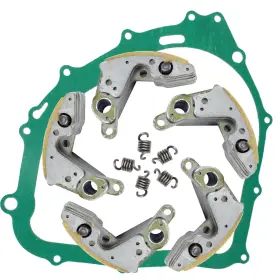 Gt298 Caltric Cc122 Wet Clutch Shoes With Gasket For Suzuki Lta750x Kingquad 750 2008-2023 Centrifugal