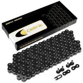 Ch11aa119 Caltric Black Drive Chain For Suzuki Lt500r Quadracer 500 2x4 1987 1988 1989 1990