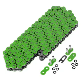 Ch123aa2058 Caltric Green O-ring Drive Chain And Sprockets Kit For Suzuki Lt80 Quadsport 80 1989-2006