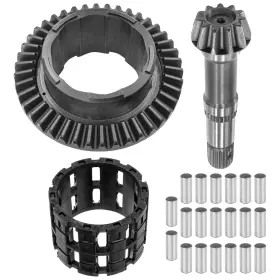 Az107-20 Caltric Dg132 Az106 Front Differential Gear And Pinion With Cage Sportsman X2 550 10-14 / Xp 850