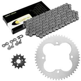 Eg2637fs147xo Caltric Drive Chain And Sprockets Kit For Honda Trx90 Trx90ex Trx90x 2x4 1993-2017
