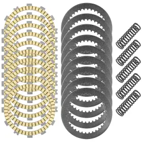 21441-40f20 Caltric Fp130 10 Cp129 9 Cs212 5 Clutch Friction Plates And Springs Kit For Suzuki Gsx-s1000 2017