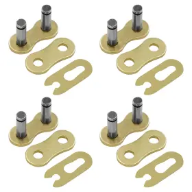 Ml144 Caltric 525 Chain Master Link For Motorcycle Bike Atv Connecting Gold