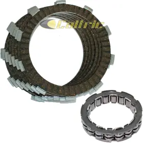 Ow182a2020 Caltric Clutch Friction Plates And Bearing For Honda Trx500fm Foreman 4x4 2005-09 2011-13