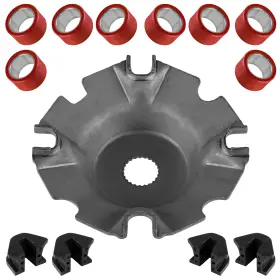 Ps121a2089 Caltric Face Drive Moveable Plate Damper And Roller For Arctic Cat Prowler 550 4x4 2009