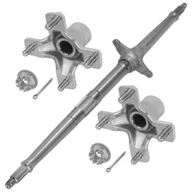 Rx121a2006 Caltric Rear Axle Shaft Wheel Hub For Honda Trx400ex Trx400 Ex Sportrax 400 2x4 1999-08