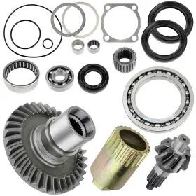 Tx1024dk102ll Caltric Complete Rear Differential Rebuild Kit For Yamaha Grizzly 660 Yfm660 2002-2008