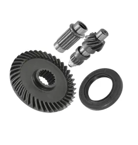 Tx1027dk107ll Caltric Rear Differential Gear And Oil Seal Kit Kawasaki Bayou 300 Klf300c 4x4 1989-2004