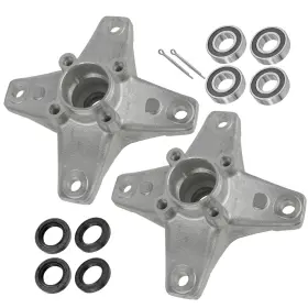 Whr123-5a Caltric Wh123 2 2-rga Front Wheel Hub With Kit For Yamaha Raptor 700 700r Yfm700r 2006-2013