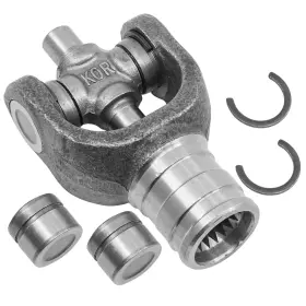 Yo105 Caltric Front Drive Shaft Yoke With U-joint For Yamaha Wolverine 350 4x4 Yfm350 1995-1999