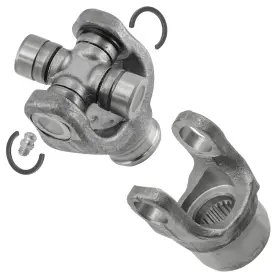Yo119 Caltric Yo111 2x Front Drive Shaft Yoke With U-joint For Yamaha Rhino 660 Yxr660 4x4 2004-2007