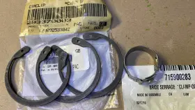 293370003 Can Am Oe Front Drive System Circlip X3 And Misc Clamp Traxter Models