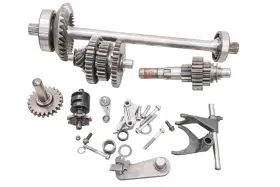 420257180 Can-am 04 Quest Max 650 4x4 Transmission Shift Forks And Drum Bombardier