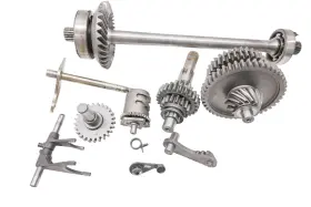 420635555 Can-am 11 Outlander 400 Xt 4x4 Transmission Shift Forks And Drum