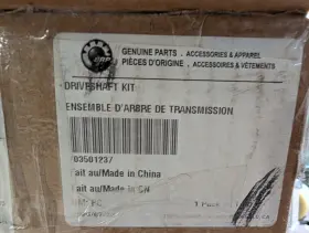 703501237 Can-am New Oem Driveshaft Kit - Z4a
