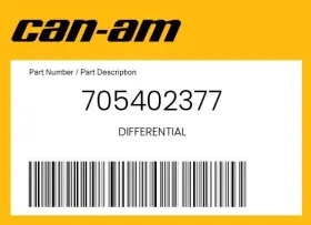 705402377 Can-am Genuine Differential -