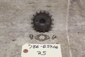 V128114dm00 Can-am 08-19 Ds90 Front Sprocket W Retaining Retainer Fixing Plate Bolts