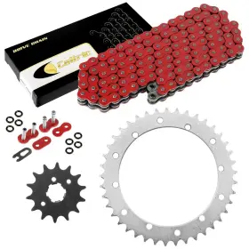 Eg1387fs104xo Celox Red O-ring Drive Chain And Sprockets Kit For Yamaha Banshee 350 Yfz350 1989-06
