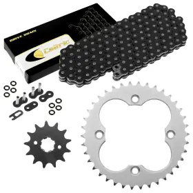 Eg1667fs115xo Celox Black O-ring Drive Chain And Sprockets Kit For Honda Trx300ex Trx300x 1993-2009
