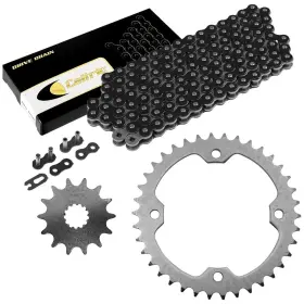 Eg3709ch101xo Celox Black Drive Chain And Sprockets Kit For Yamaha Yfz450 Yfz450v 2004-2013