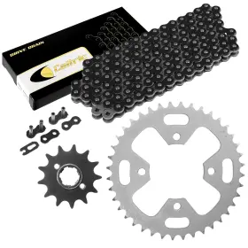 Eg3713ch101xo Celox Black Drive Chain And Sprockets Kit For Honda Atc350x 1985
