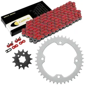 Eg3743ch102xo Celox Red Drive Chain And Sprockets Kit For Yamaha Warrior 350 Yfm350x 1987 1988