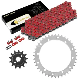 Eg3760ch102xo Celox Red Drive Chain And Sprockets Kit For Yamaha Blaster 200 Yfs200 1988-2006