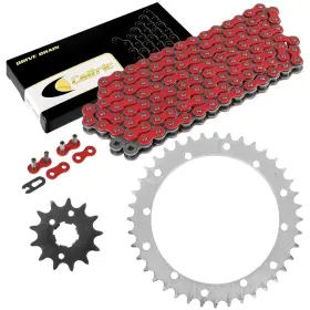Eg3763ch102xo Celox Red Drive Chain And Sprockets Kit For Yamaha Warrior 350 Yfm350x 1989-2004