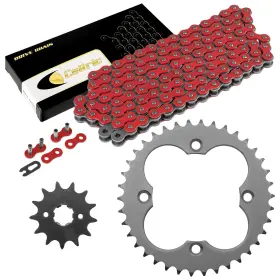 Eg3768ch102xo Celox Red Drive Chain And Sprockets Kit For Honda Trx300ex Trx300x Sportrax 300 2x4