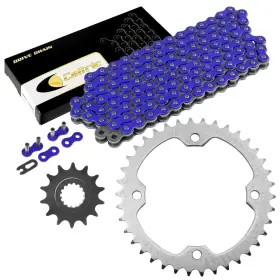 Eg3844ch105xo Celox Blue Drive Chain And Sprockets Kit For Yamaha Yfz450r Yfz450x 2009-2018