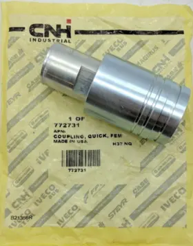 772731 Cnh Genuine New Holland Female Coupler Hydraulic 2110 2300