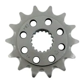 24-9297 Cru Products For Honda 04-05 Sportrax Trx450r 06-up Jt 14t Carbon Steel Frontsprocket
