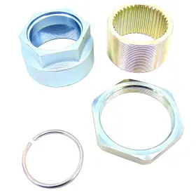 Crulnha2-1 Cru Products Fits Honda Rear Axle Lock Jam Sleeve Nut Clip Trx400ex 400ex 400x 450r 450