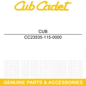 23535-115-0000 Cub Cadet Plug Challenger Cx700 Cx500 700 500 4x4