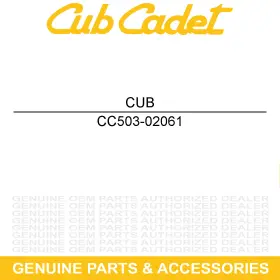 503-02061 Cub Cadet Eps Adapter Sleeve Challenger Mx750 Mx550 4x4