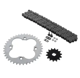 10987 Cycleatv 1988 1989 Honda Trx250r 250r O Ring Chain And Sprocket Silver 14/39 94l