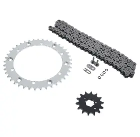 12647 Cycleatv 104l O Ring Chain And Sprocket Silver 14/41 Yamaha Yfm350 Warrior 350 1989-1992